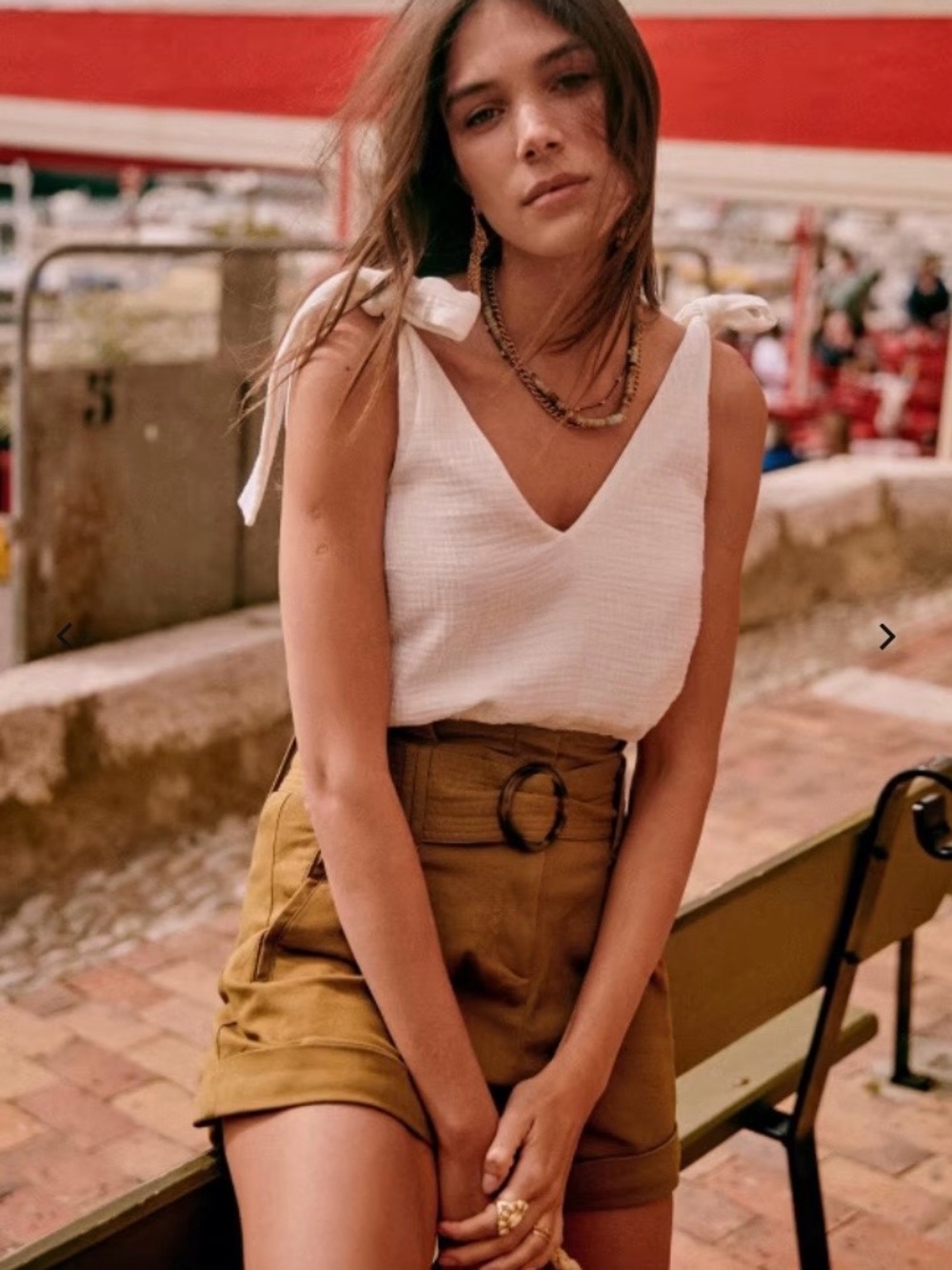 GISELE TOP-ECRU